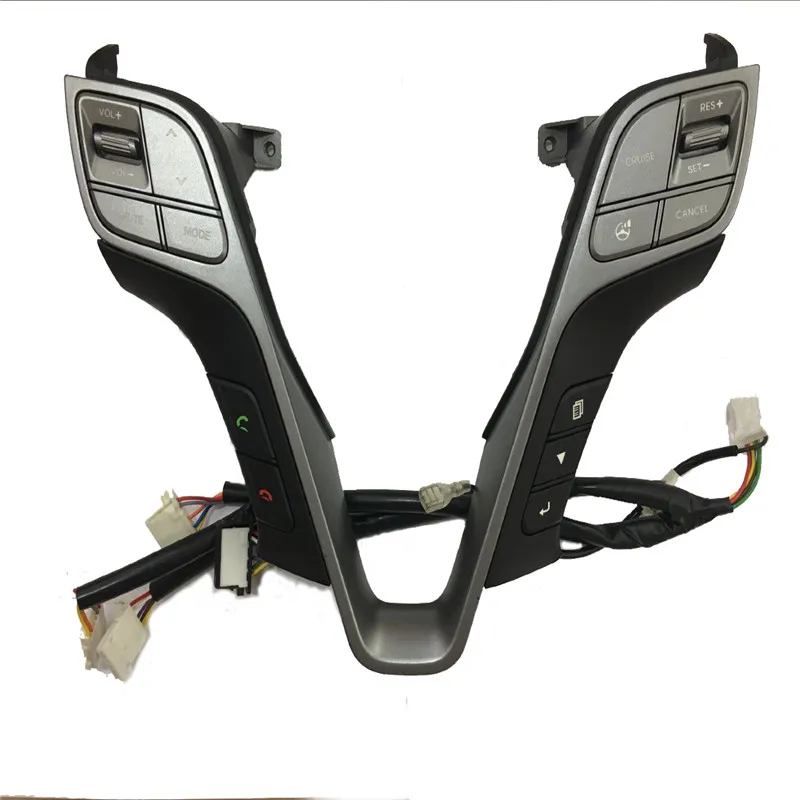 For Hyundai Santa fe steering wheel buttons switch with cables car