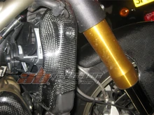 Radiador Tampa Lateral Para a Ducati Streetfighter 100% de Proteção de Fibra de Carbono Completo