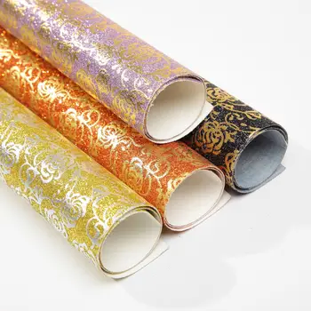 

YG3023 Wholesale high quality glitter leather vinyl fabric faux leather for bag shoe belt phone case bow DIY craft (91cm*137cm )