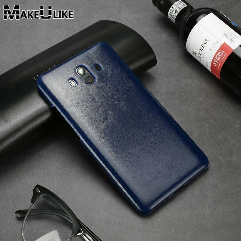 

MAKEULIKE Mate10 Back Case For HuaWei Mate 10 Cover Genuine Leather Shell Phone Bag Cases For HuaWei Mate 10 Back Case