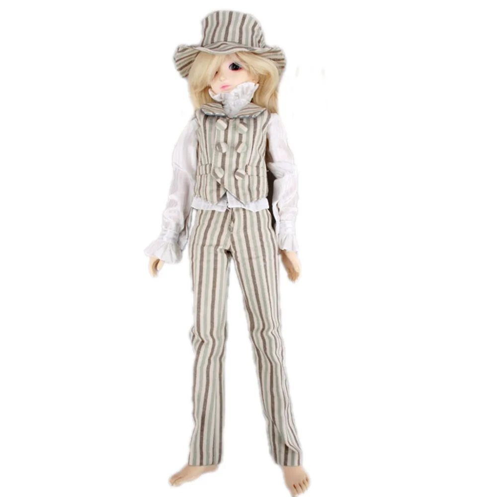 

[wamami] 530# Brown Stripe Suit 1/4 MSD DZ AOD BJD Dollfie