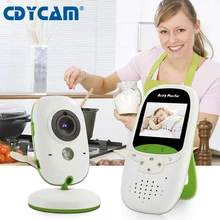 CDYCAM NEW Wireless 2.0 inch Video Color Baby Monitor Security Camera Baby Nanny Intercom Night Vision Temperature Monitoring