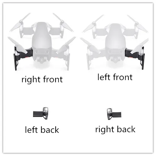 Абсолютно DJI Mavic Air Красный Белый Черный рычаг двигателя Запасные части Mavic Air левая/правая рука мотор Ремонт Аксессуары
