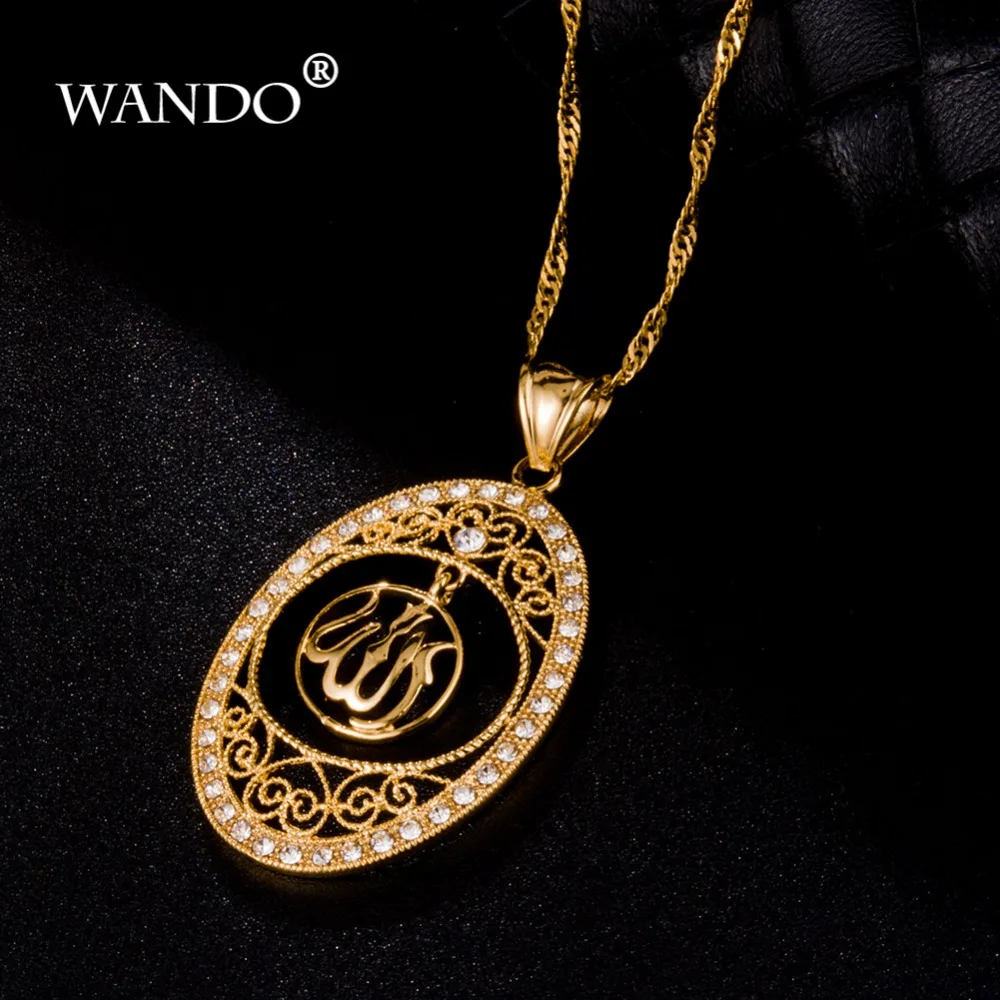 WANDO винтажный религиозный исламский кулон оптовая продажа для мужчин и женщин
