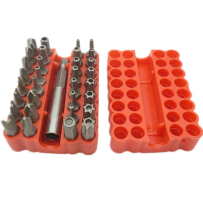Security Bits Torx Tri Wing Hex Tamper Proof Set Star Spanner Torq Drivers