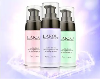 

LaiKou Face Primer Liquid Foundation Smooth Silky Base Makeup Invisible Pore Wrinkle Cover Concealer