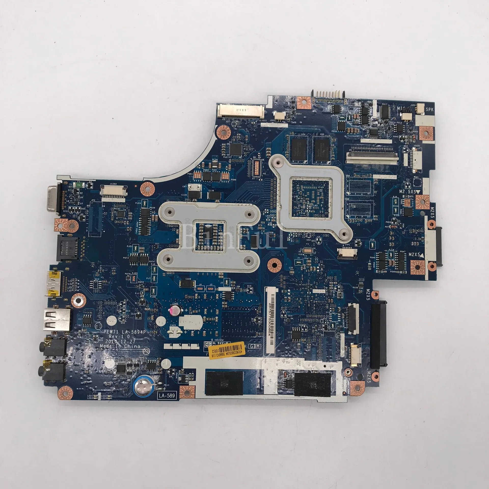 High quality For Aspire 5742G 5740 5741 Laptop motherboard PEW71 LA-5894P GT520M full Tested