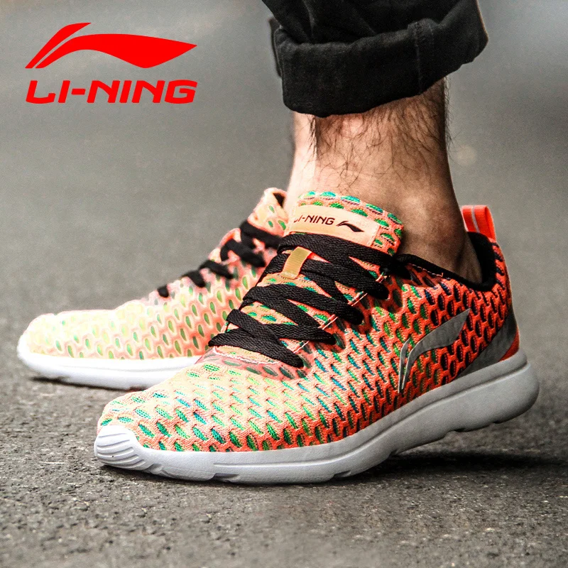 

Li Ning Men's Running Shoes Authentic 2016 New Damping Wear-resisting Minimalist Lightweight Sneakers ARJK009