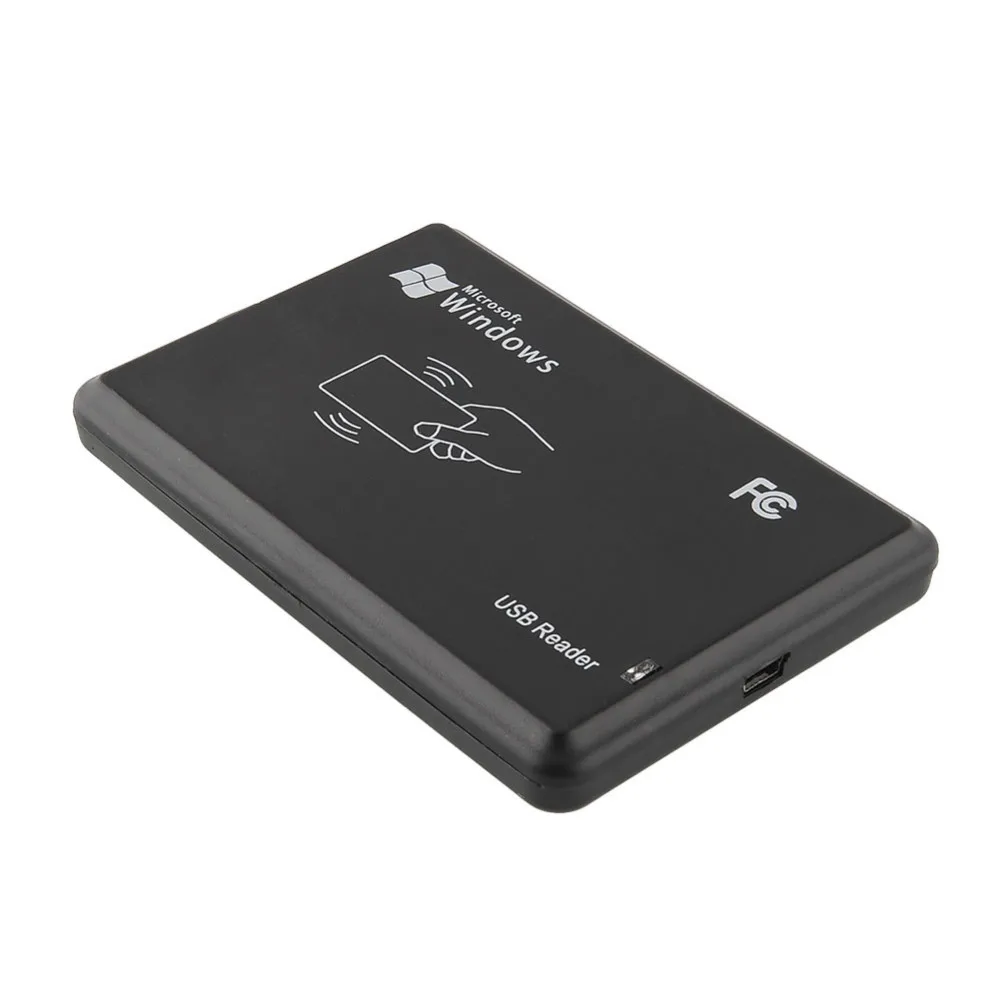 

15 style output format 125khz EM ID USB rfid reader 4 byte decimal 8H10D USB Desktop reader card issuing device no driver