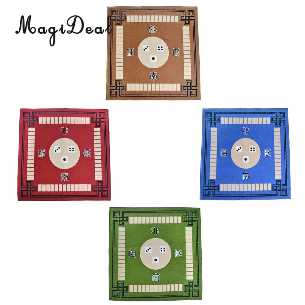 MagiDeal Mahjong Table Mat Cover Carpet Silence Multifunctional Household Thickening