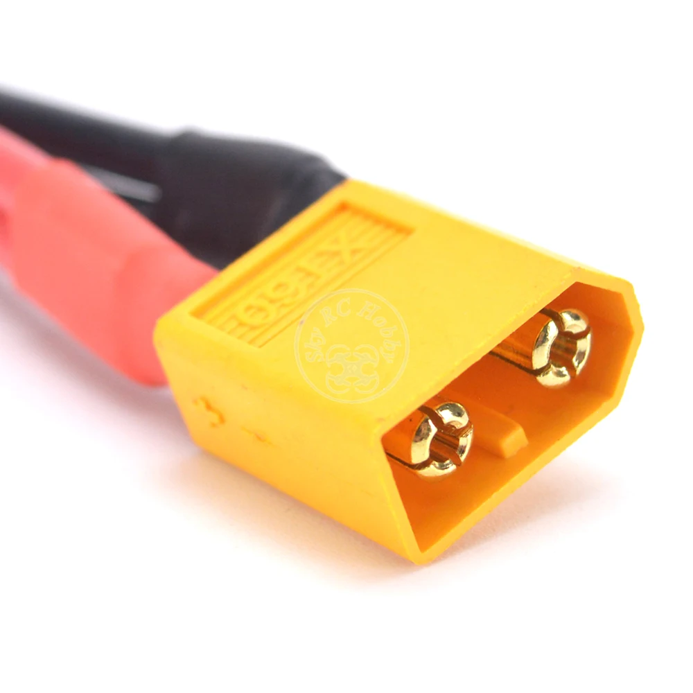XT60 Параллельный разъем типа Папа два y разветвитель провод 14AWG 1 2 для батарей RC