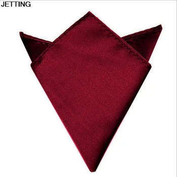 

6 Colors Wedding Bridegroom Suit Pocket Cravat 22x22cm Square Pocket Handkerchief Men Cravat Ties