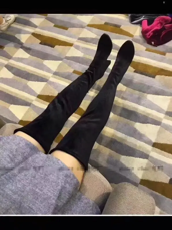 Le Rond Qualité Genou Talons Haute Bottes Automne Hauts Sexty Sur Et D'hiver Femmes Pompes Bout À Longues Cm Slip 10 caqY4qwd