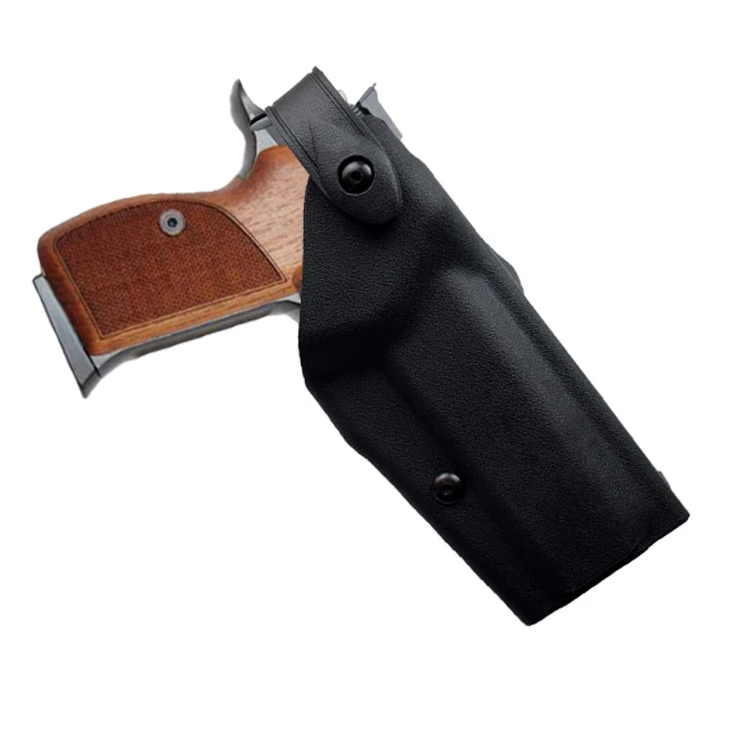Тактическая кобура для пистолета правшей Colt 1911 быстросъемная с ремнем стрельбы