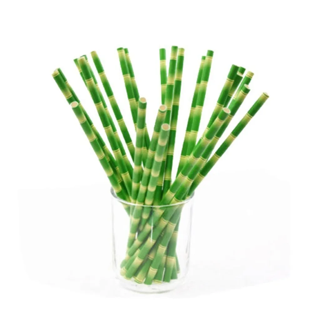 25PcsSet Unicorn Gold Foil Paper Straws for Wedding Party Decorations Birthday Holiday Supplies Drinking Straws Disposable SD22 (10)