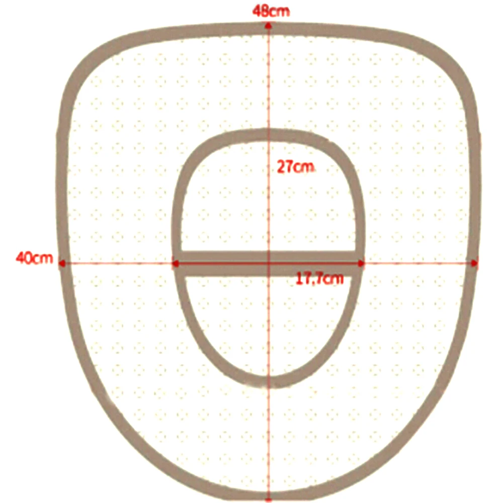 Одноразовое покрытие на сиденье унитаза коврик подушка водонепроницаемый антибактериальная подкладка-горшок туалет набор для путешествий/кемпинга аксессуары для ванной комнаты
