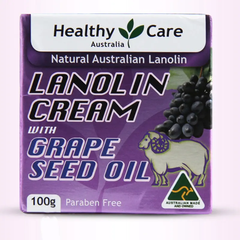 Австралийский натуральный ланолин масло виноградных косточек крем увлажняющий дневной Уход за кожей лица крем для сухой кожи для потери