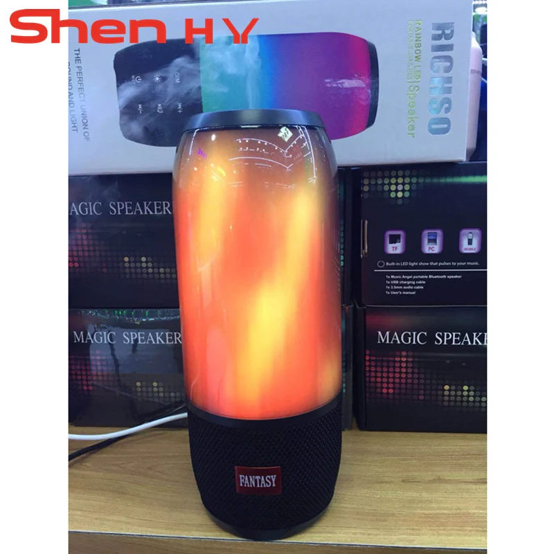

New Wireless Subwoofer Bluetooth Speaker Air Humidifier Aromatherapy Machine Function With Mic For Study Yoga Spa Office Bedroom
