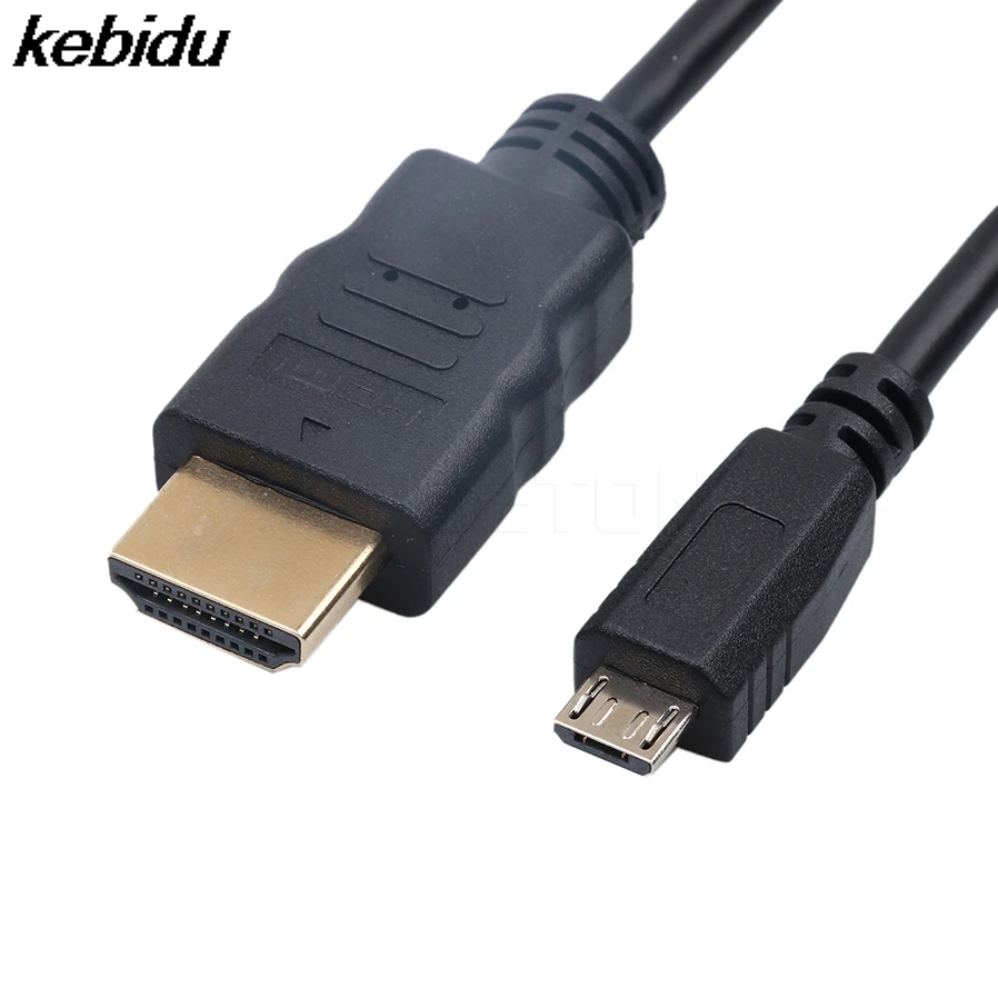 

kebidu Universal 1080P 1.5M Micro USB to HDMI Cable HDTV Adapter For HTC LG Sony Samsung Galaxy Note 3 S3 S4 S5