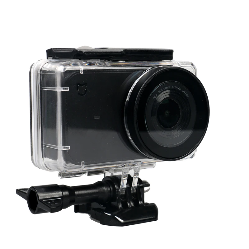 Waterproof Case Frame protector Housing Diving Buoyancy rod Selfie stick Float Frame Case For Xiaomi Mijia Mini Accessories set (6)