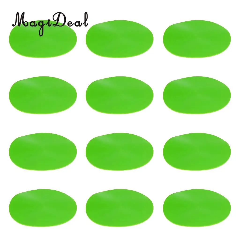 12 Pcs 9inch Colorful  PVC Spot Markers for Sports Drills and Training Team Sport Basketball Spot Markers Speed Agility Training