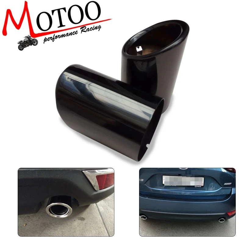 

Auto Stainless Steel Accessories Exhaust Tip Tail Pipe Rear Muffler for Mazda CX-5 Kf 2012 2013 2014 2015 2016 2017 2018 2019