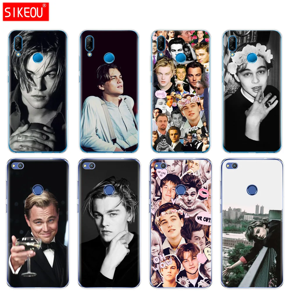 Силиконовый чехол для телефона Huawei P20 P7 P8 P9 P10 Lite Plus Pro 2017 p smart 2018 Леонардо ДиКаприо