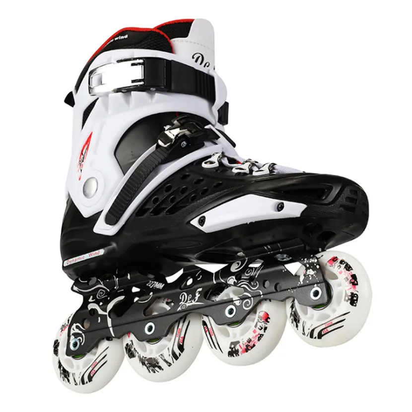 شحن مجاني تنفس الكبار انزلاق مضمنة المهنية الأسطوانة أحذية تزلج للرجال النساء الشارع شحن التزلج Patines