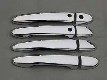 

Chrome door handle cover For Mazda3 2014 2015 with 2 smart keyhole