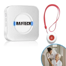 DAYTECH Caregiver Pager Wireless Home Care Alert Calling System SOS Call Buttons For Elderly Patient Pregnant Children Disabled DAYTECH Caregiver Pager Wireless Home Care Alert Calling System SOS Call Buttons For Elderly Patient Pregnant Children Disabled
