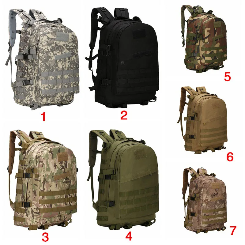 

Waterproof Oxford Mountaineering Bag Men's Outdoor 3D Sports Backpack Outdoor Army Fans Tactical Pack Portable Assault Bag