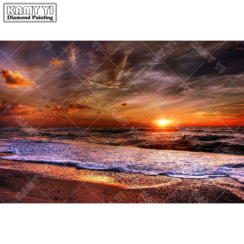 

Full Square drill 5D DIY Diamond embroidery Tranquil Waters Diamond Painting Cross Stitch Rhinestone Mosaic decoration Gift