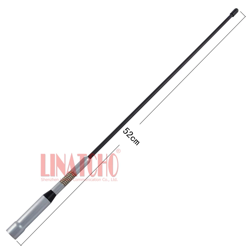SM502 vhf uhf автомобильное радио Гибкая Мобильная плетка двухдиапазонная антенна