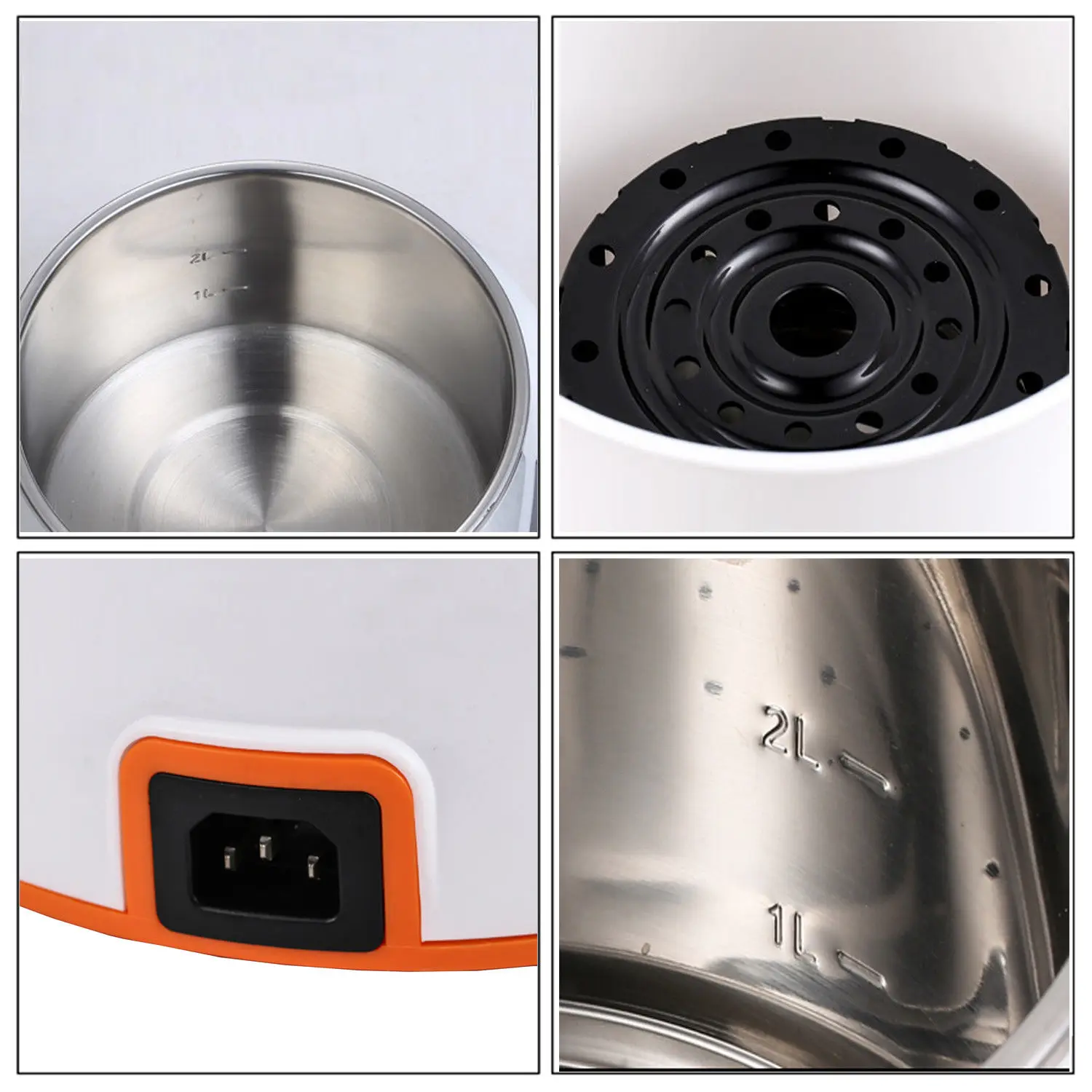 220 V 2L 4L DIY Самогонный аппарат дистиллятор воды белый спирт водка для виноградного вина делая эфирное масло чистая вода пивоварения комплект