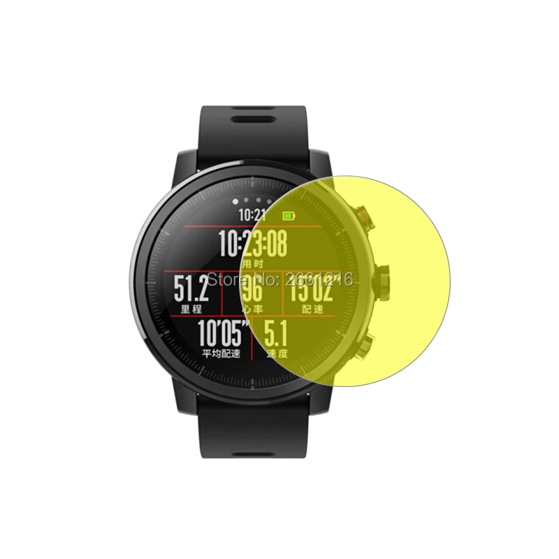 3 шт./лот для спортивных смарт часов Xiaomi Huami Amazfit Stratos Pace 2 2S полное покрытие мягкая