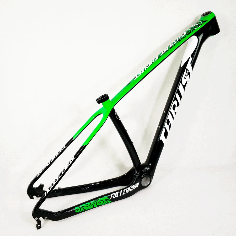 Top THUST Carbon mtb Frame 29er 2017 Carbon Mountain Bike Bicycle Frame 15 17 19 T1000 China Cheap Carbon Frame mtb BB30 BSA 4 Color 5