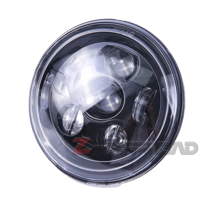 

7" LED H4 Motorcycle Headlight with DOT SAE EMARK approved Projector light Lamp with Hi/Lo beam for Headlamp