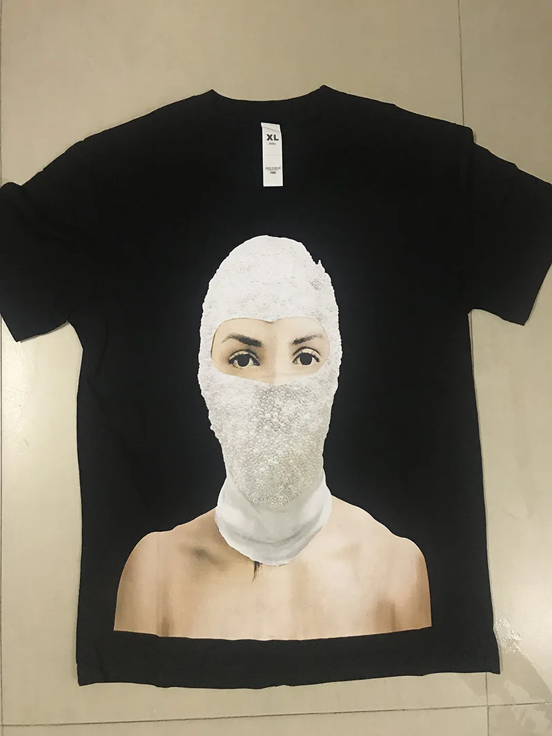 Летний стиль короткий рукав странные вещи футболки для мужчин женщин алмаз женщина в маске 3D Принт футболки Ih ном Uh нит Париж