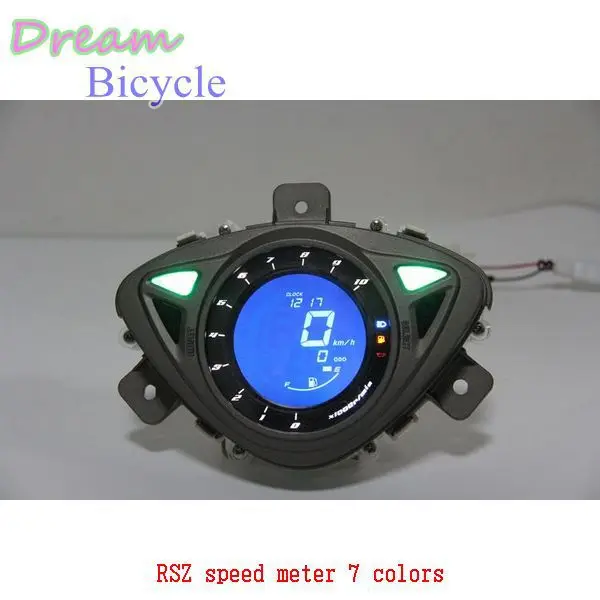 

RSZ Motorcycle speed meter motor instrument 100 Ohmic 500 Ohmic LCD display