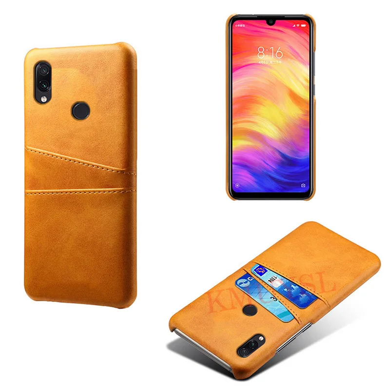 Держатель для карт чехол для телефона для Xiaomi Redmi Note 7 Redmi 7 Pro Чехол для Xiaomi Redmi 7 Y3 Redmi Note 7 Note7 Pro кожаный чехол - Цвет: 6