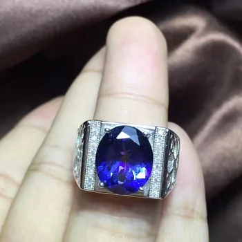 

Real And Natural Topaz Ring Man ring Free shipping 925 sterling silver 10*12mm gem For men Fine handworked jewelry