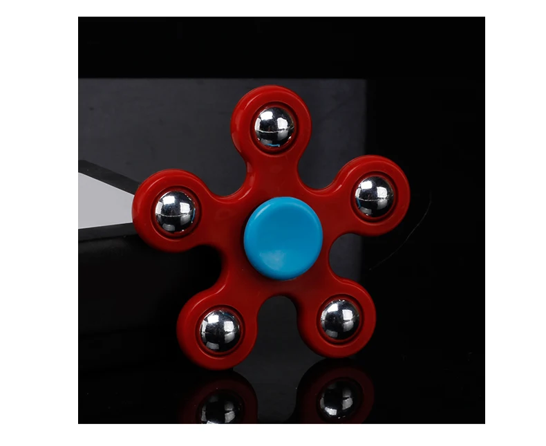 Five Pointed Star Spinner Toy Children Spinning Top Hand Spinner Focus Finger Spinner for Anxiety 3