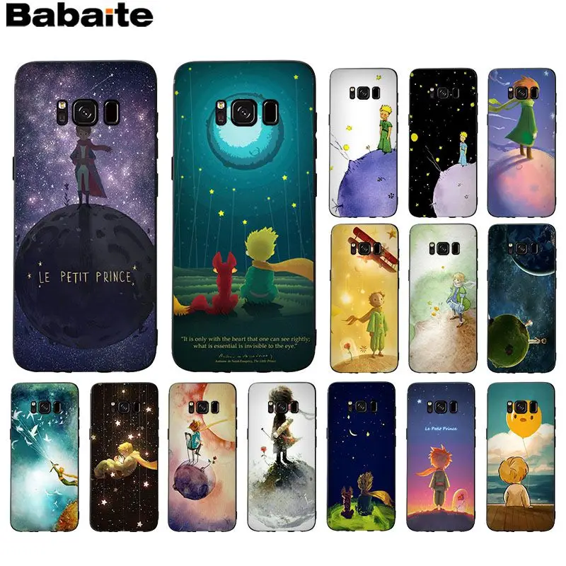 

Babaite The Little Prince and the Fox New Print Phone Accessories Case For GALAXY s5 s6 edge edge plus s7 s8 plus s9 plus