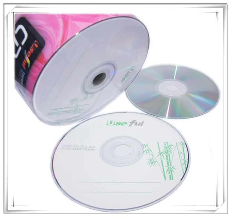 Купить 5 дисков оценка 700 мб пустой полезно бамбука печатных компакт ...