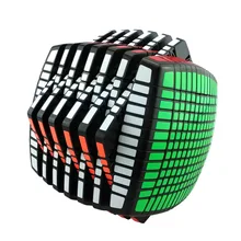 Moyu 13x13 черный/белый/голубой/розовый форма бусины cubo Magico подарок на день рождения идея игрушка для детей Прямая