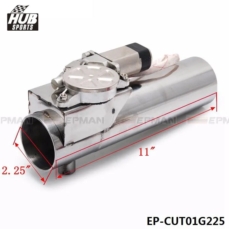 2.25&quot I Type Electric Exhaust Catback Downpipe E Cutout Valve System Remote Kit For Toyota avensis HU CUT01G225|kit kits|kit electrickit toyota |
