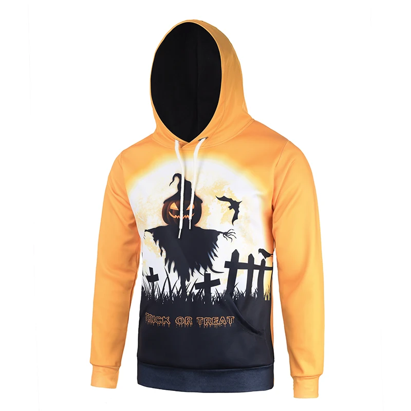 3D Hoodies Halloween Two Side Print Pullover Hoodies