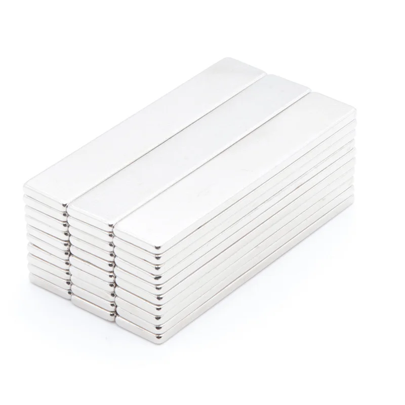 20pcs 50x10x3mm N35 Rectangular Permanent Magnet Neodymium Magnets Super Rare Earth 50X10X3mm | Обустройство дома