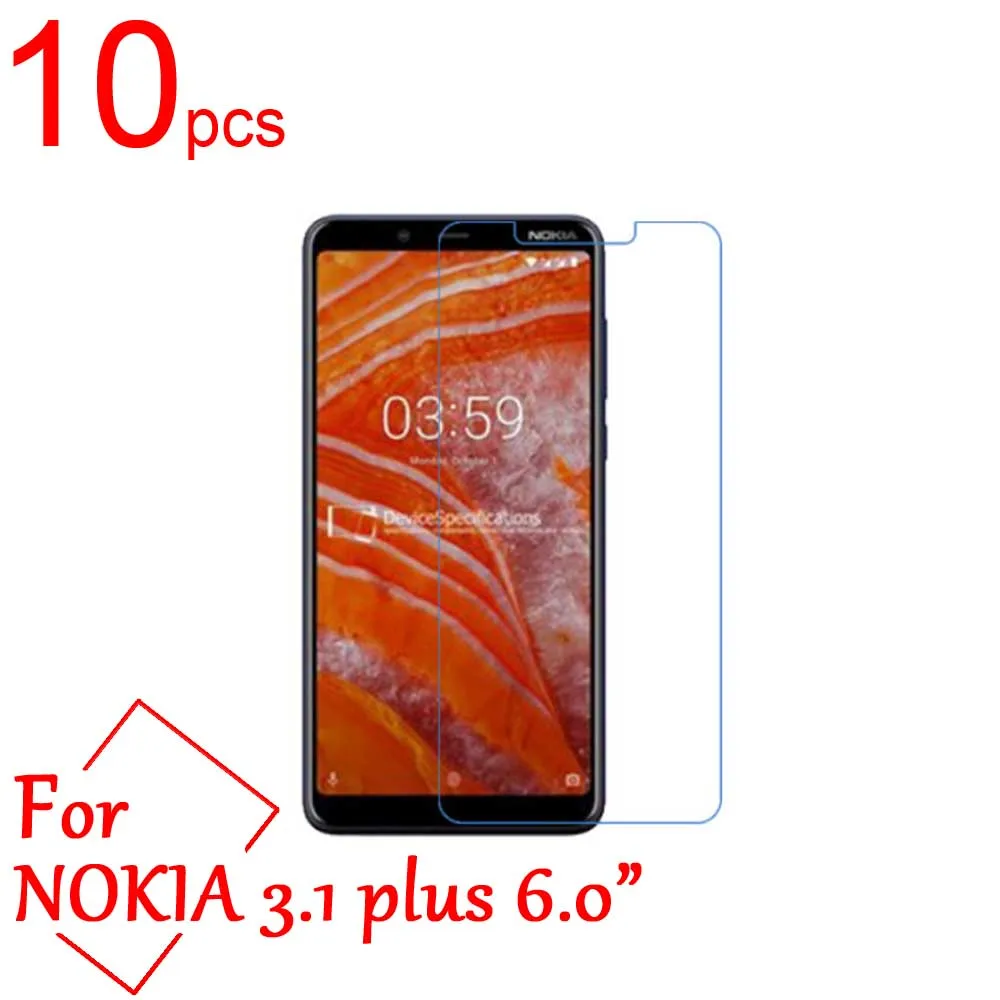 10 шт Ультра прозрачная/матовая/нано защитная пленка для ЖК-экрана для Nokia 2,1 3,1 5,1 6,1 7,1 plus X5 X6 X7 защитная пленка