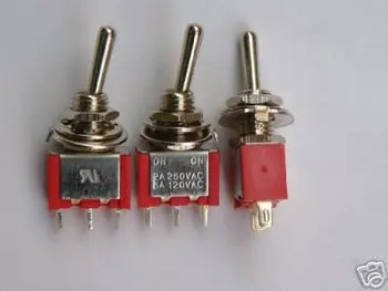 

SPDT ON ON MINI Toggle Switches 200